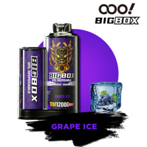 OOO! BIGBOX DT/LDL Vape desechable POD 12000 inhalaciones de 25 ml con flujo de aire ajustable y recargable, 3 mg, 5 mg, 6 mg España